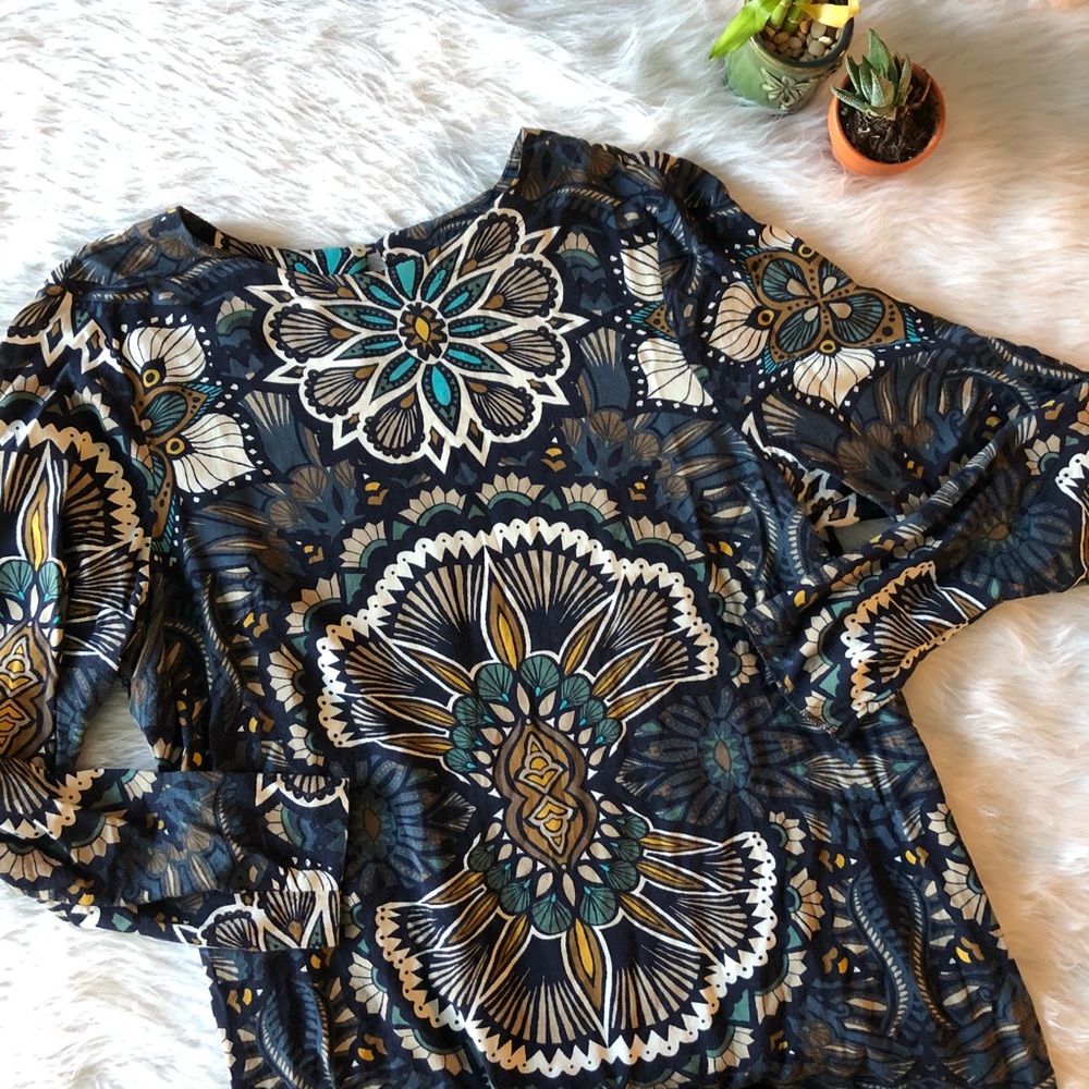 H&M Patterned Short Dress